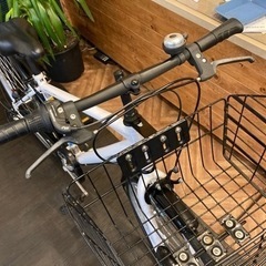 チェーン新品！】LEDオートライト6段変速シティクロス27インチ自転車