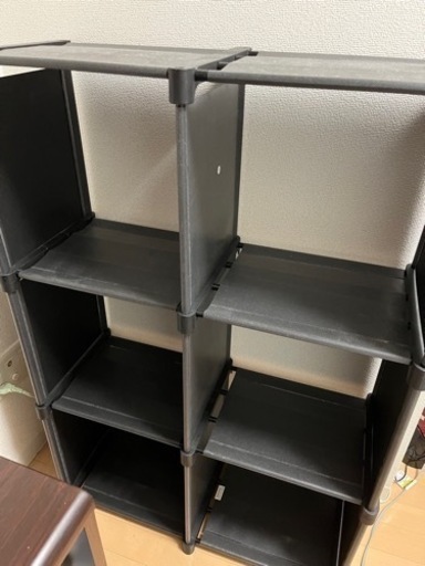 組み立て棚　スチールラック　美品