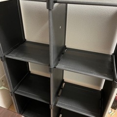 組み立て棚　スチールラック　美品