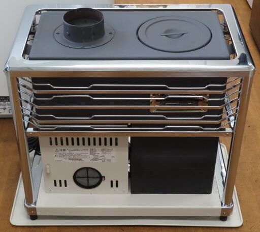 ♪Sunpot/サンポット 煙突式 ストーブ KSH-10K8 2022年 角型 中央設置