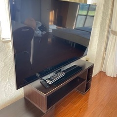 ‼️至急退去10/3まで‼️処分‼️テレビ50型+テレビ台+アンテナ‼️