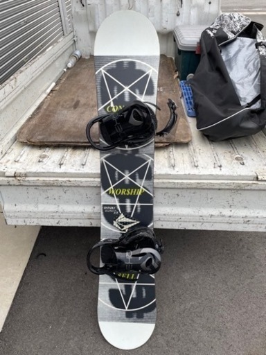 値下げ⭐︎NITRO  スノボー板　ヴィンディング付き　メンズ