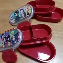 鬼滅の刃　二段　弁当箱　2個セット　キャラクター　の画像