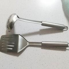 お玉＆フライ返しセットの画像