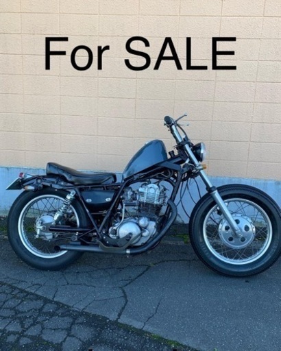 北海道　バイク　SR400