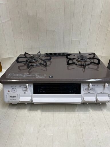 A3755　パロマ 2020年製 都市ガス用 ガスコンロ 一人暮らし キッチン家電 生活家電 【ガスコンロ引取り可能】