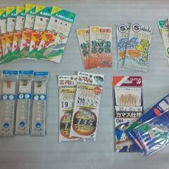 🟠取引中🟠釣り針🐟️まとめて【未使用品】★希望者には釣具のﾌﾚﾝ...