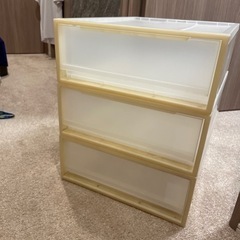 無印良品 ポリプロピレンケース 3つセット