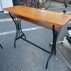 リサイクルショップどりーむ荒田店　No8441 カウンターテーブ...