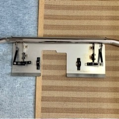 デリカ D5 前期 フロント バンパーガード アンダーガード 純...