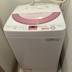 シャープ6キロ洗濯機 ワンコイン