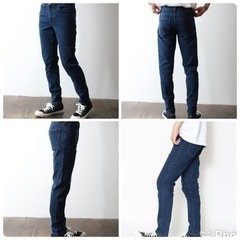 ストレッチスキニーデニム　REBALANCE ほぼ未使用の画像