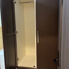 【家具】ワードローブ　ブラウン