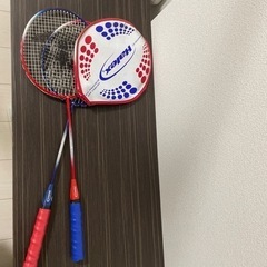 バトミントンラケットカバーあり