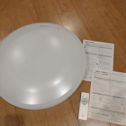 【お取引決定】シーリングライト　稼働品　1000円　説明書、リモコンあり