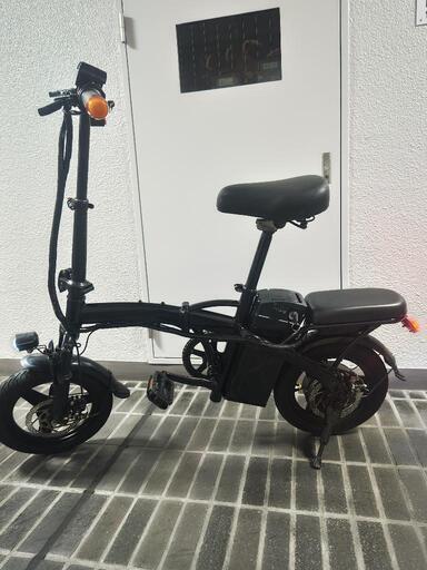 値下げフル電動自転車ひねちゃモペット (ジョー) 堺筋本町の電動
