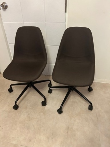 キャスター付きチェア　2脚セット　イス HOWARD DESK CHAIR〔ハワードデスクチェア〕