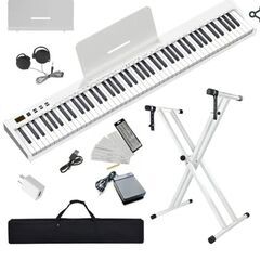 電子ピアノとプリンタの画像