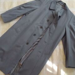 ◆【紳士用・コート】②　　●サイズ/(Ｌ)　　※シルク混ですので、角度によって、品有る光沢が出ます。の画像
