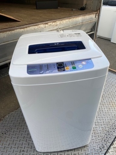 北九州市内配送無料　保証付き　　4.2kg 全自動洗濯機 ハイアール JW-K42FE 小型 ステンレス槽 一人暮らし 単身用