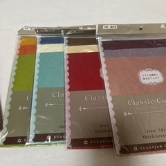 手芸用品　フェルトまとめ売りの画像