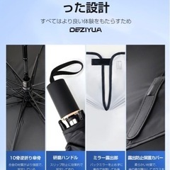 車用サンシェード 折り畳み式 傘型 車用パラソル フロントシェード 新品の画像