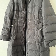 ダウンコート　レディース　9号　ブラックの画像