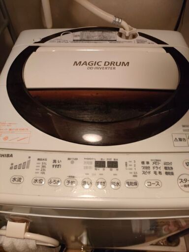 東芝全自動洗濯機AW-6D3M