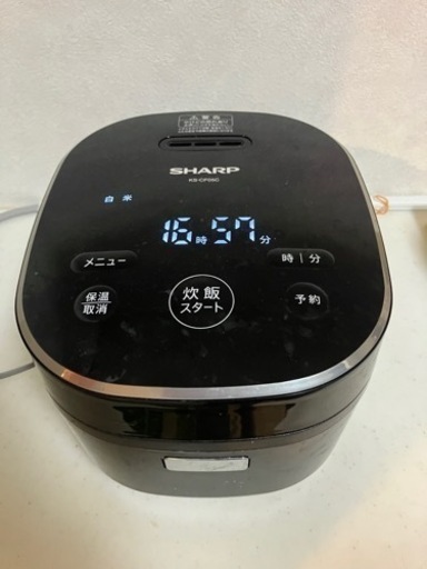 2021年製 SHARP 炊飯機 ご飯 パン シャープ KS-CF05C-B
