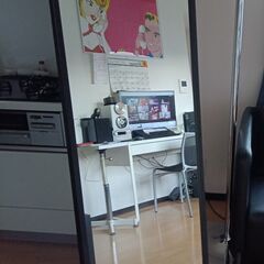 【引き取り】大型ミラー★姿見　鏡　