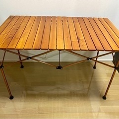 Amazon | Coleman(コールマン) ナチュラルウッドロールテーブル