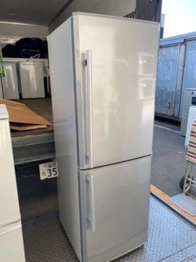 北九州市内配送無料　保証付き　三菱電機 MITSUBISHI ELECTRIC MR-H26W-S [冷蔵庫 Hシリーズ (256L・右開） 2ドア ピュアシルバー]