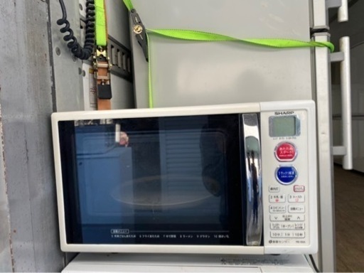 配送可能　保証付き　シャープ オーブンレンジ 15L ホワイト系 RE-S5A-W