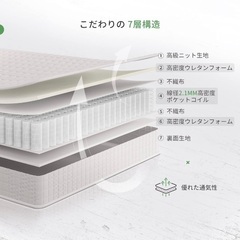 セミダブルベッド＋マットレス　本日10/7 14時以降の引取希望の画像
