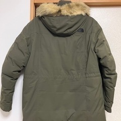 【正規品・美品】メンズ ノースフェイス ダウン マクマードパーカ カーキ Lサイズの画像