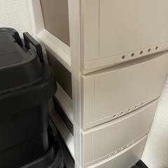 四段収納ケース（プラスチック）