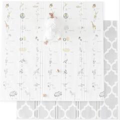ベビー用品　Fortella Cuddle & Learn プレイマット 折りたたみ式 ベビーマット 防音 防水 両面使用 179.5x178x厚さ1.5cmの画像