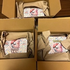 ポケモンカード151box (3boxシュリンク付き)