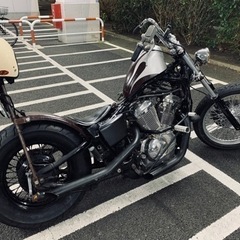 スティード400  ジョッキーシフト　チョッパーの画像