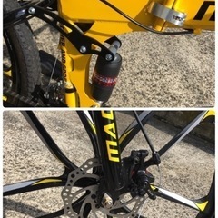 折り畳みマウンテンバイクの画像