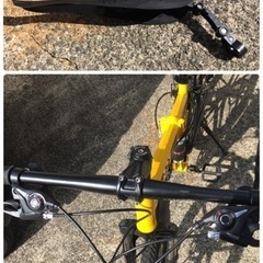折り畳みマウンテンバイクの画像