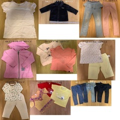 ⬜︎☆女の子　95-100サイズ　17着　セラフ　ユニクロ　など