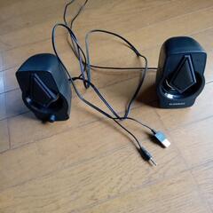 お譲り先決定〜スピーカー　（パソコン用）〜未使用に近いの画像