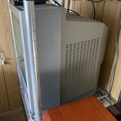 【動作品】ブラウン管テレビ 東芝 21インチ 2001年製 テレビデオ VHSの画像