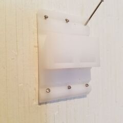 飾り棚になるティッシュケースの画像