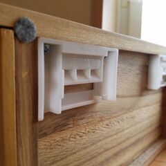 飾り棚になるティッシュケースの画像