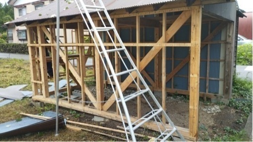 小屋の木材骨　12時まで限定