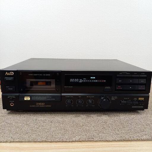 A&D ステレオカセットデッキ GX-Z6100 ジャンク品