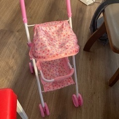 メルちゃんに使用していたベビーカー