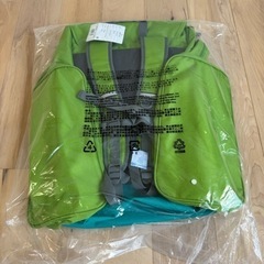 新品 コールマン 林間学校 リュック バックパック 黄緑の画像